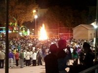 Las tradicionales hogueras
