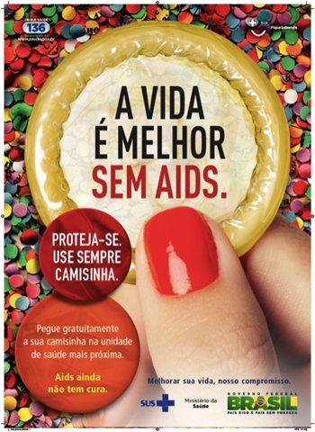 Polémica campaña contra el SIDA