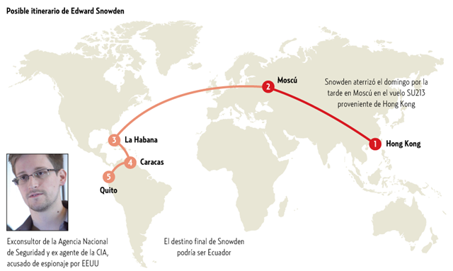 'Enemigos' no ayudeis a Snowden