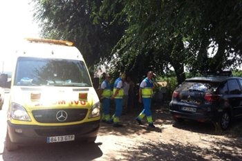 Un muerto y un herido tras explotar un bidón de disolvente en Alcalá de Henares