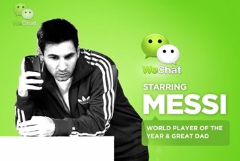 WeChat apuesta por Messi