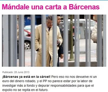 Barcenas no se calle más