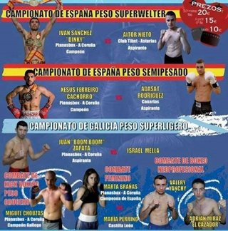 En juego los campeonatos nacionales de Peso Superwelter y semipesado