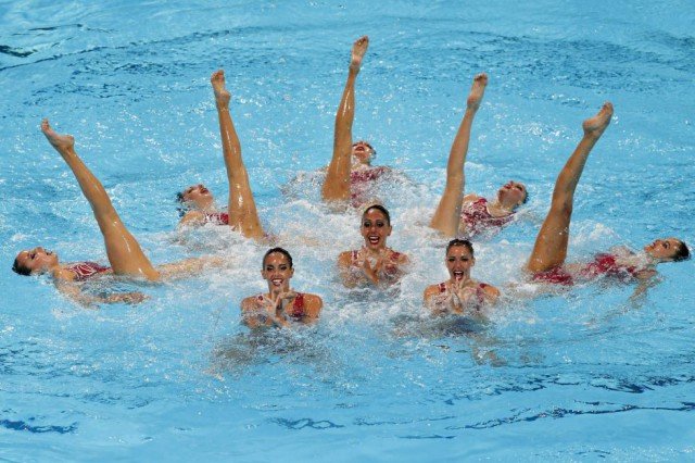 La sincronizada española se baña en plata en equipo libre