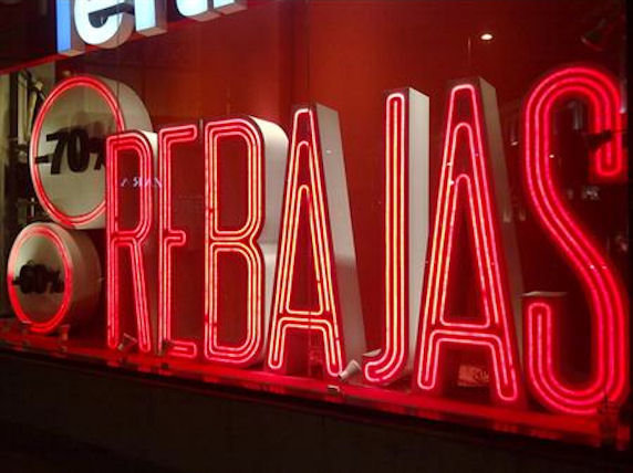 Cada español gastará una media de 72 euros en las rebajas