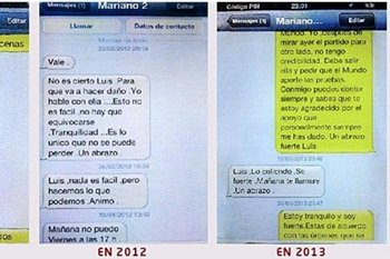 La web del PP 'aún' defiende a Bárcenas