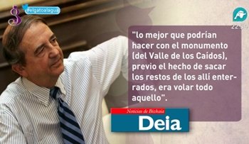 Proponer volar el Valle de los Caidos es libertad de expresión