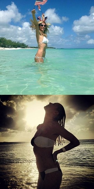 Heidi Klum luce culo en Instagram