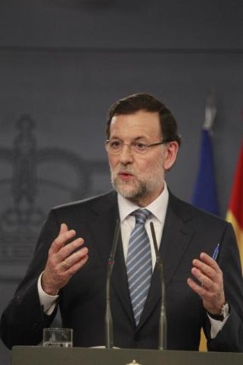 Rajoy sólo da explicaciones  ante los políticos