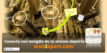 Wan2sport.com , para encontrar con quien prácticar tu deporte favorito