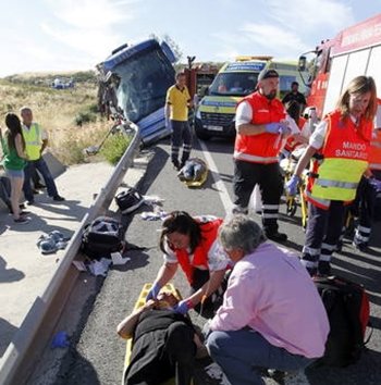 Por  despiste  y  gran velocidad