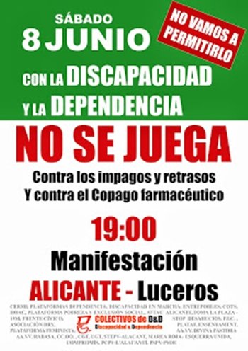 Marcha por sus derechos 'perdidos'