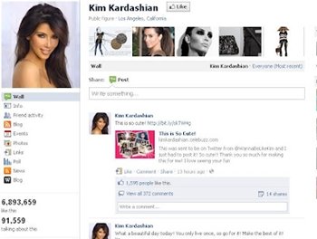 Una app de facebook para celebridades