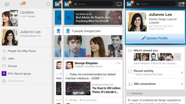 Nueva mejora en la app de LinkedIn