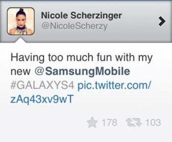 Nicole Scherzinger se 'equivoca' de móvil