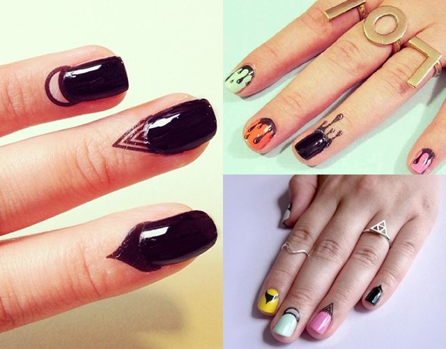   Tattoos para decorar las cutículas  