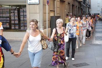 Preparando la 'Vía Catalana' mientras esperan respuesta de Rajoy  