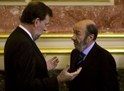 Rajoy saca a Rubalcaba entre 14 y 16 puntos