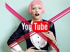 Lady Gaga censurada en YouTube por infracción de copyright