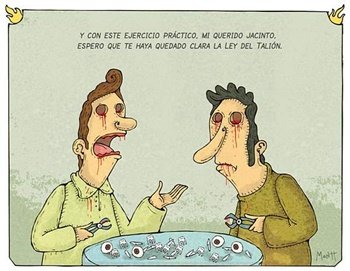 El perdón de su víctima lo salva de perder la vista