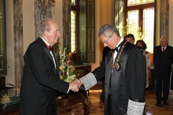 El Fiscal General del Estado y el Rey protagonizan la apertura del año judicial