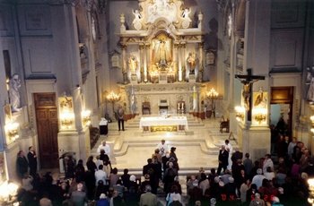 Una hora y media para ir a misa