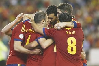 España ya está en Brasil