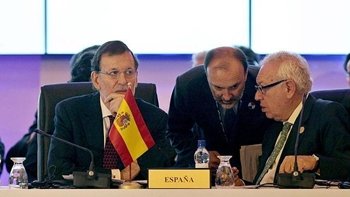 Rajoy anuncia sus brotes verdes también en la Cumbre Iberoamericana