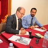 Pajares de Adaja firma un convenio internacional para fomentar el crecimiento sostenible