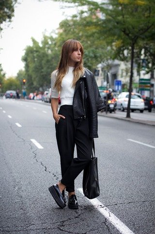 Must have : chaqueta de cuero de Zara