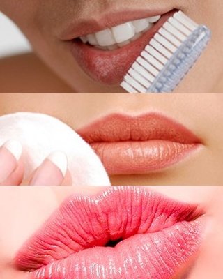 Belleza natural: labios bonitos y carnosos