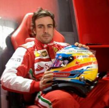 Pole para Webbe r; Alonso octavo, y todos con el recuerdo de María