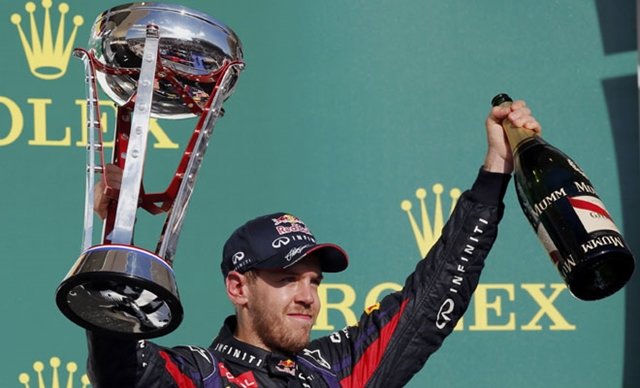 Vettel suma ocho victorias consecutivas