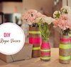 Decoideas : vasos de cuerda
