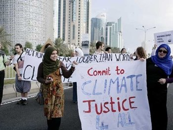 Éxodo masivo de activistas medioambientales en la COP19