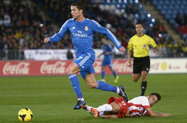 Goleada con y sin Cristiano