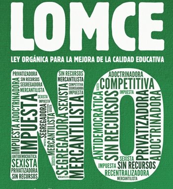 Uniros a nosotros contra la LOMCE