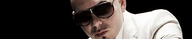 Pitbull, siempre bien acompañado