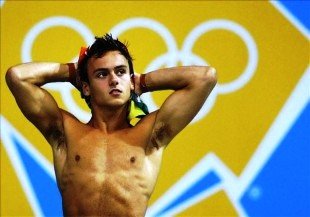 Tom Daley agradecido