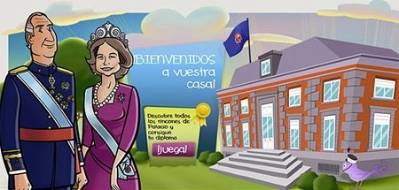 Nueva ' área infantil ' en la web de la Casa Real