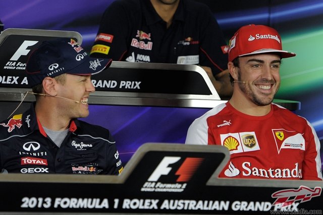 Vettel es para las escuderías el mejor piloto del año