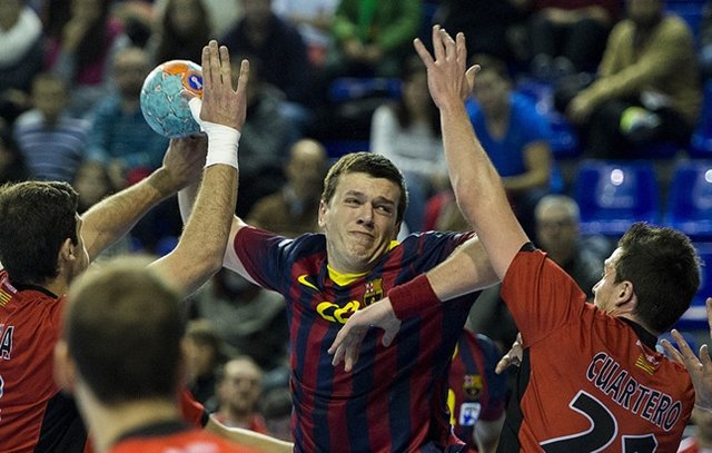 El FC Barcelona llega a la final de la Copa Asobal