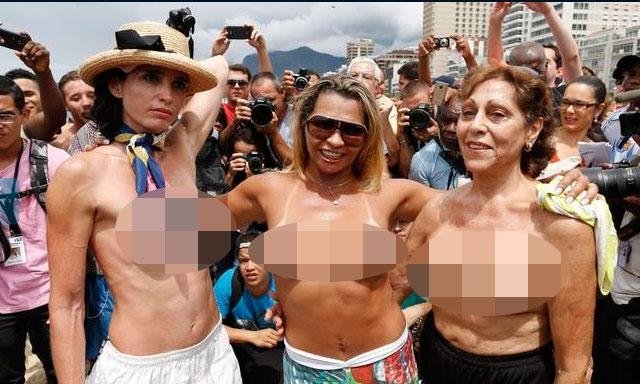 Brasil pide legalizar el topless