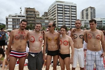 Brasil pide legalizar el topless