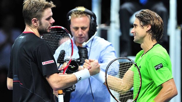 Ferrer bate a Wawrinka
