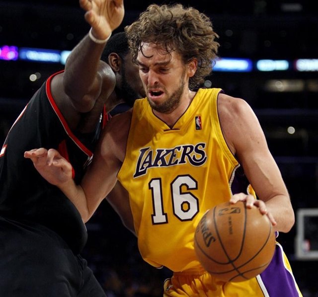 Pau Gasol, sufre un esguince