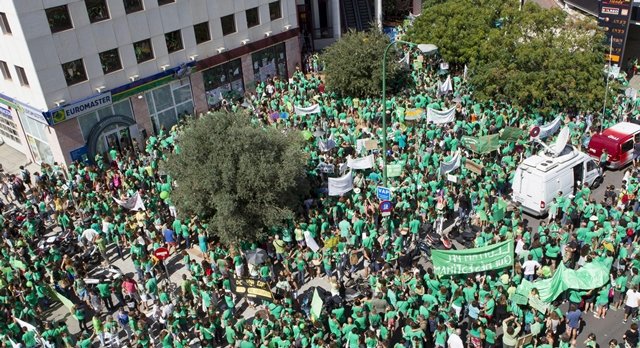 La Marea Verde vuelve a las calles