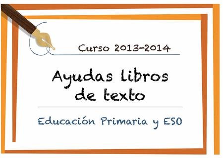 Recortes del 40% en la financiación del material escolar