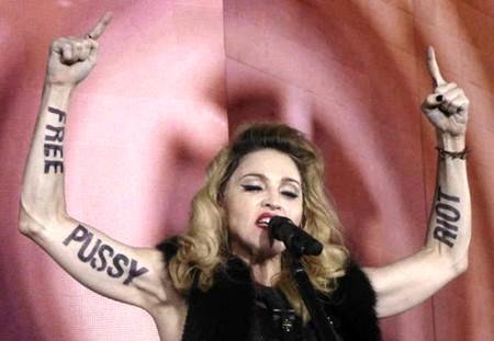Madonna se aúna con las Pussy Riot
