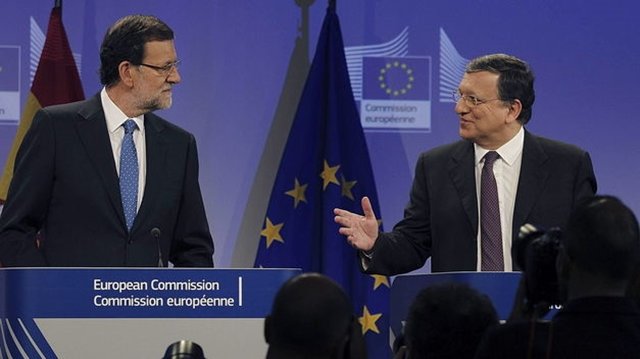 Rajoy se despide de Durao Barroso